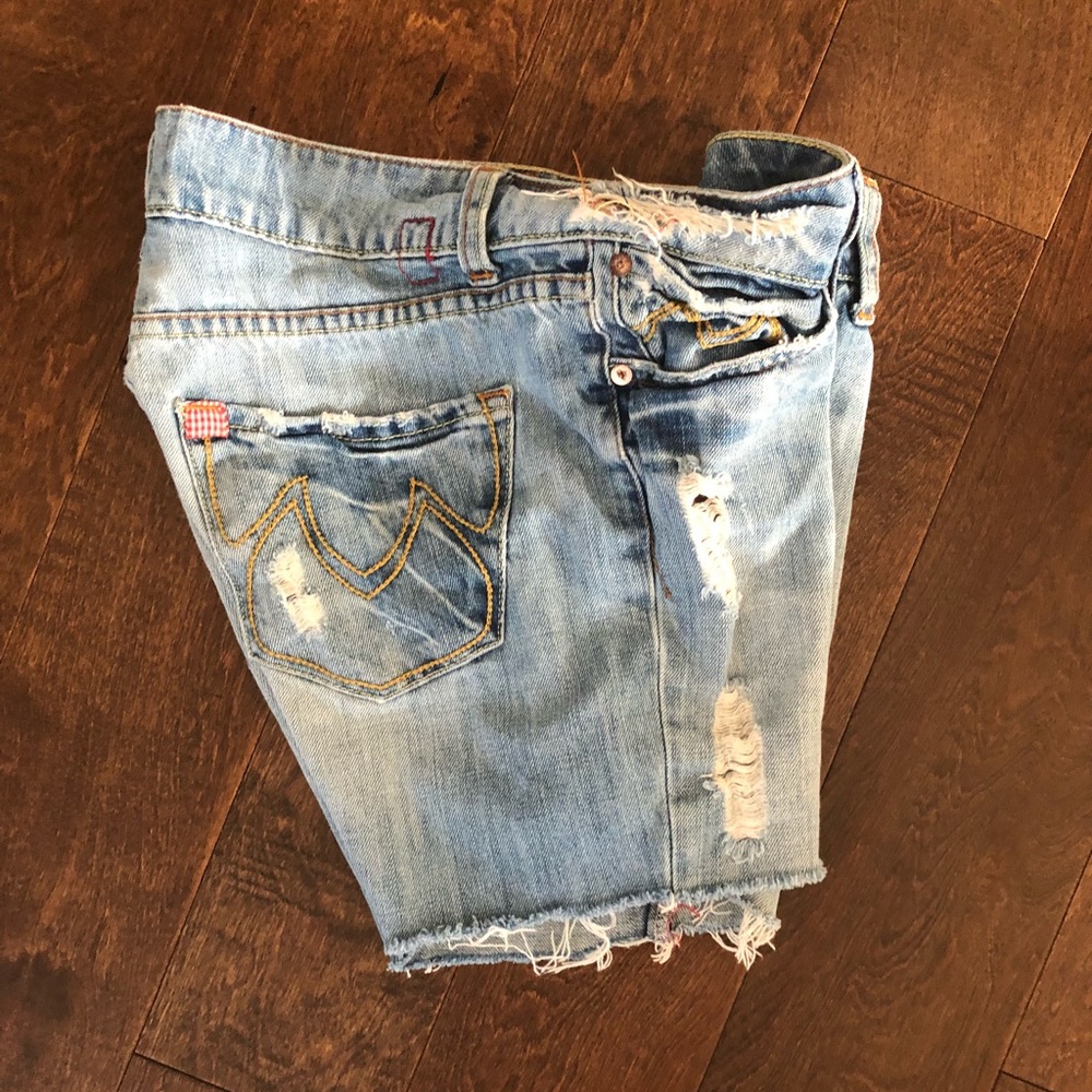 Farmer Industry Denim Cut- Off Shorts.